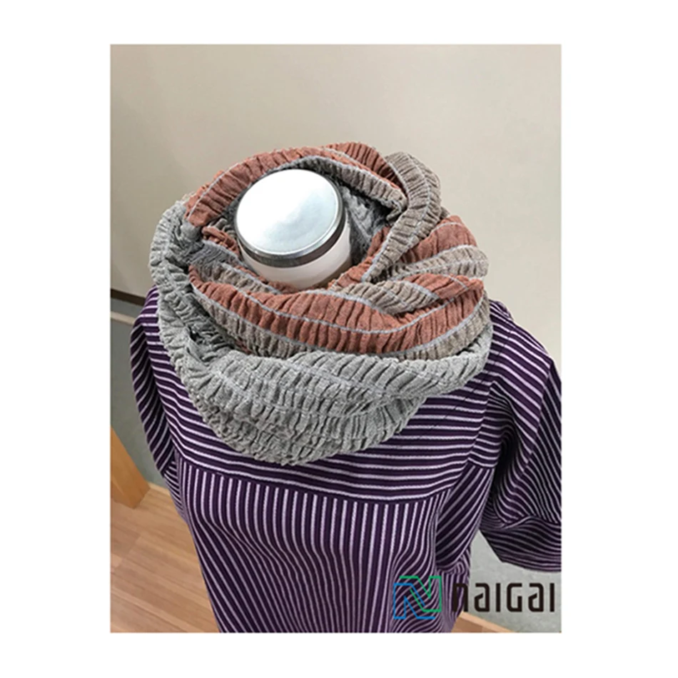 Stretchable spandex yarn beautiful other shawls scarves for sale