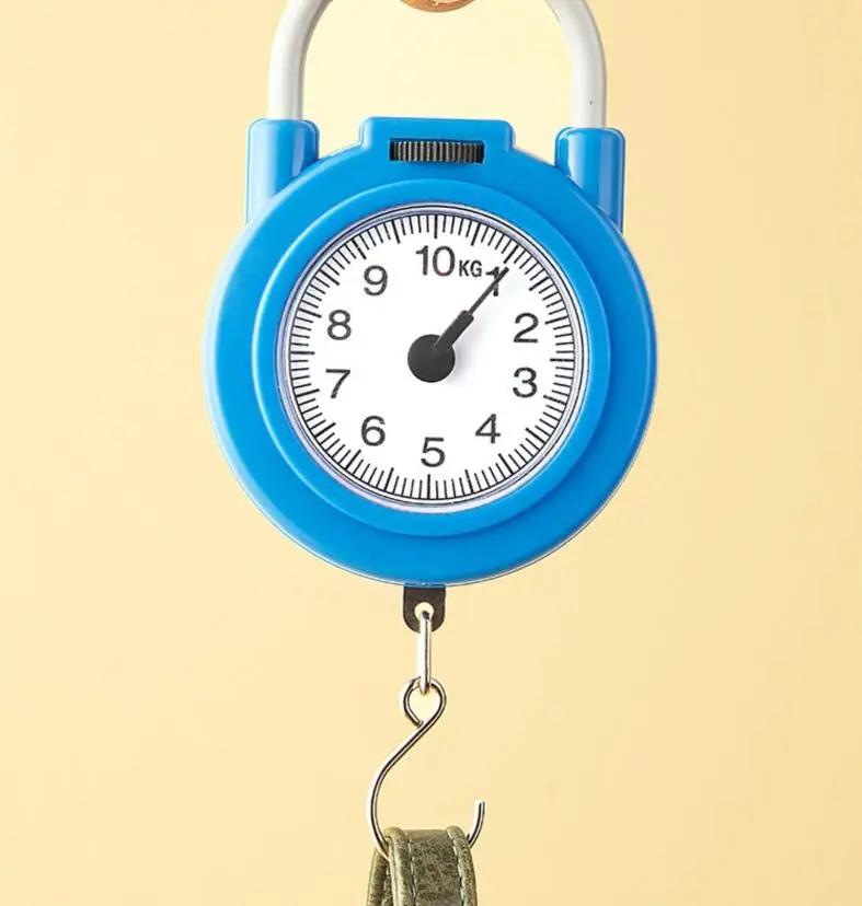 Manual Luggage Scale Hand Kitchen Scale Bag Luggage Scale Travel Spring Fishing