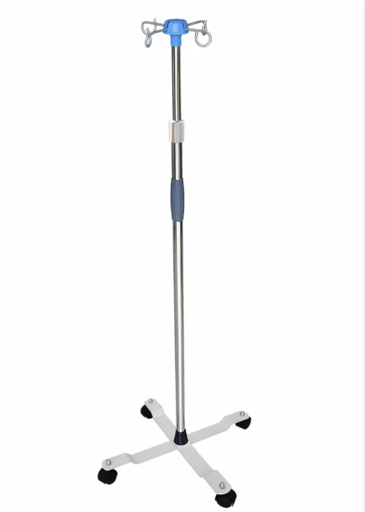 Factory price Adjustable hospital Medical IV Drip stand for infusion
