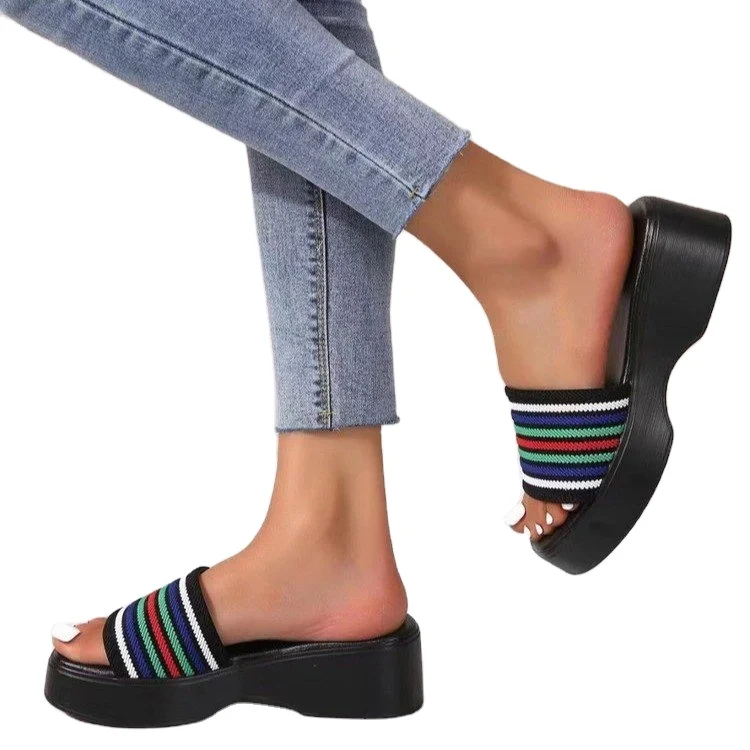 New Large Solid Fish Mouth Beach Sandals D21 Casual Open Toe with Thick Sole Massage Feature for Summer Winter Spring Autumn