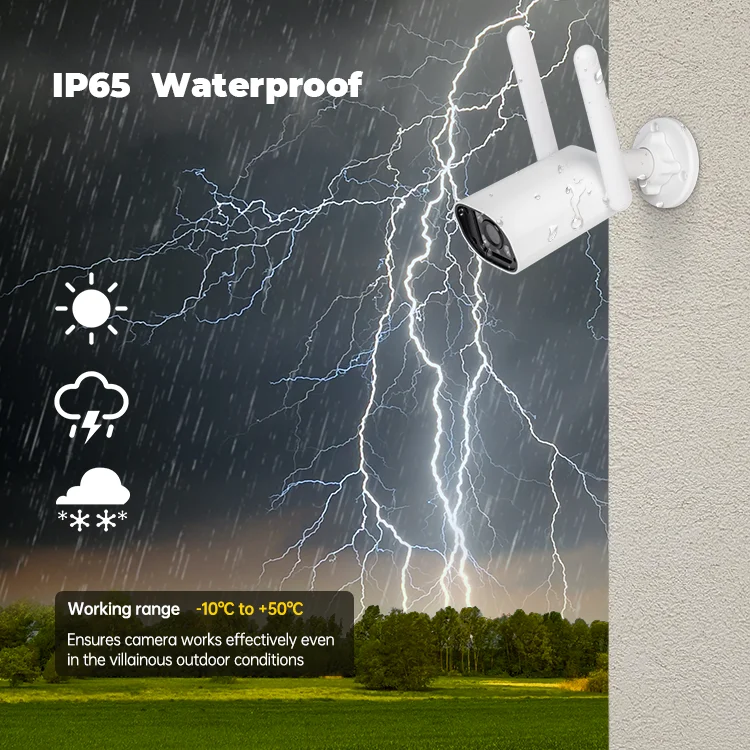 Cheap Wireless Wifi CCTV Surveillance Security Camera  With Night Vision Wireless System Home IP Voice Security Camera Kit