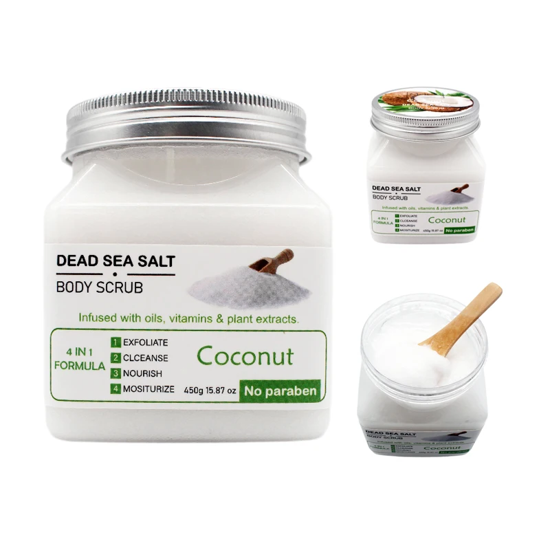 BS01C Privated Label Low MOQ Low Price Aloe Vera Coconut Turmeric mango Strawberry Ice cream Vegan Skin Care Body Scrub