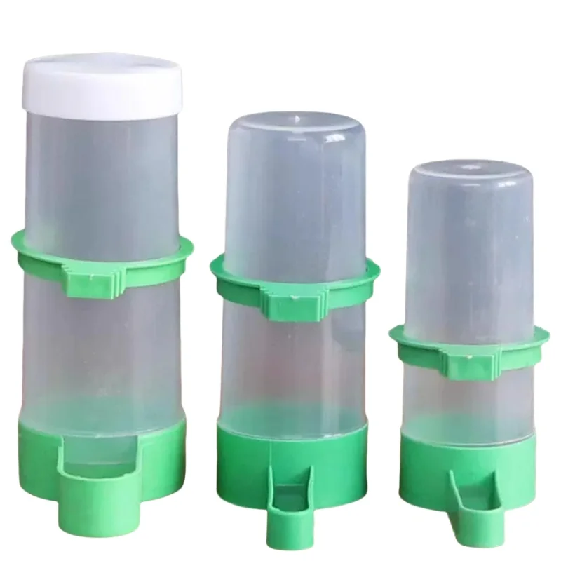 bird drinker and feeder for poultry farm automatic parrot drinker pet bird drinker and feeder