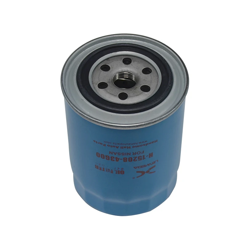 Oil Filter 15208-43G00 15208-65011 for Nissan Td27 Diesel Engine Machine Filter Element 1520843G00 1520865011 for Forklift Parts