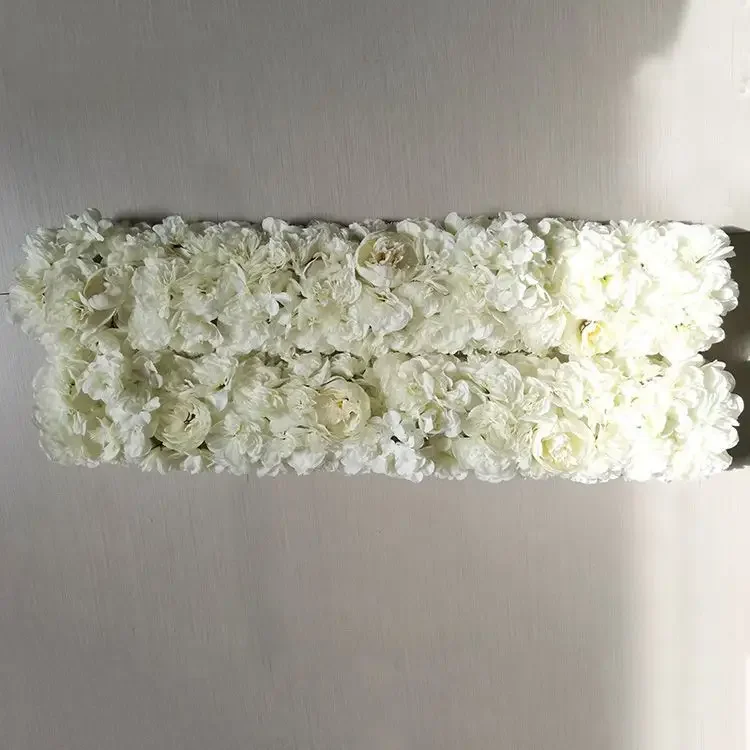 YAYUN CH4004 Customized Pink White Roses Orchids Artificial Flower Runner Wedding Decoration Flowers