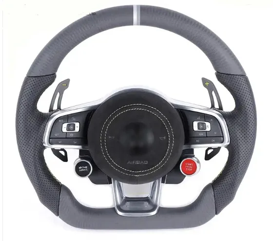 Carbon Fiber Custom-made Steering Wheel Fit For VW Golf 7 MK7 GTI R GLI