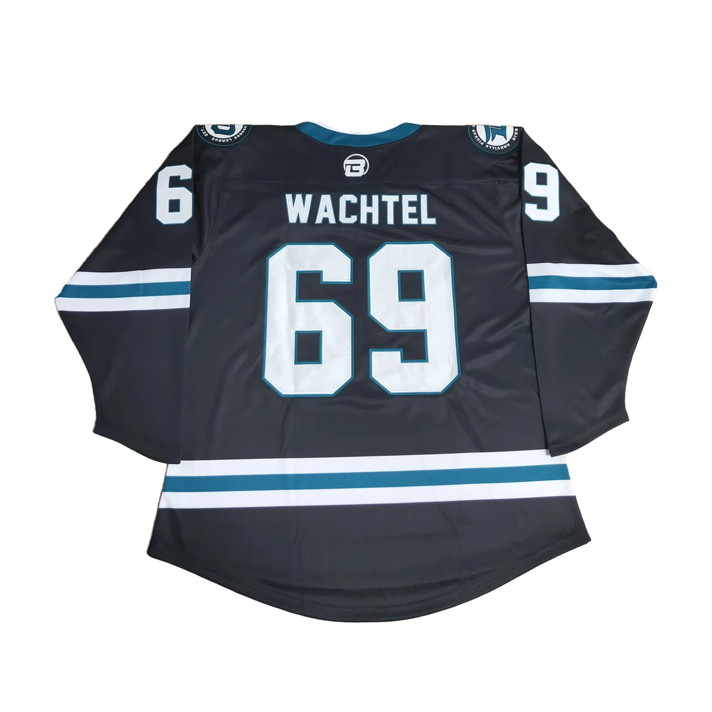 Custom long sleeve embroidery ice hockey team jersey uniforms