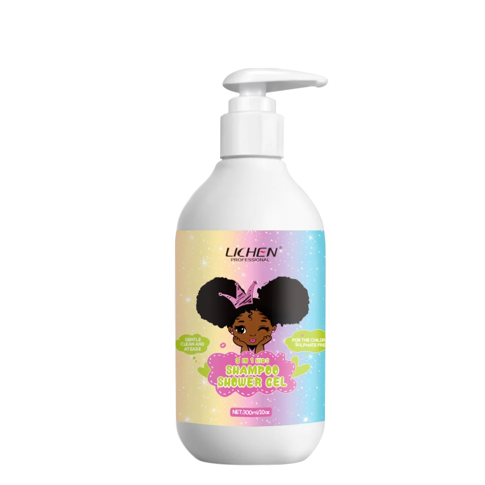 3 в 1, безсульфатный гель для душа