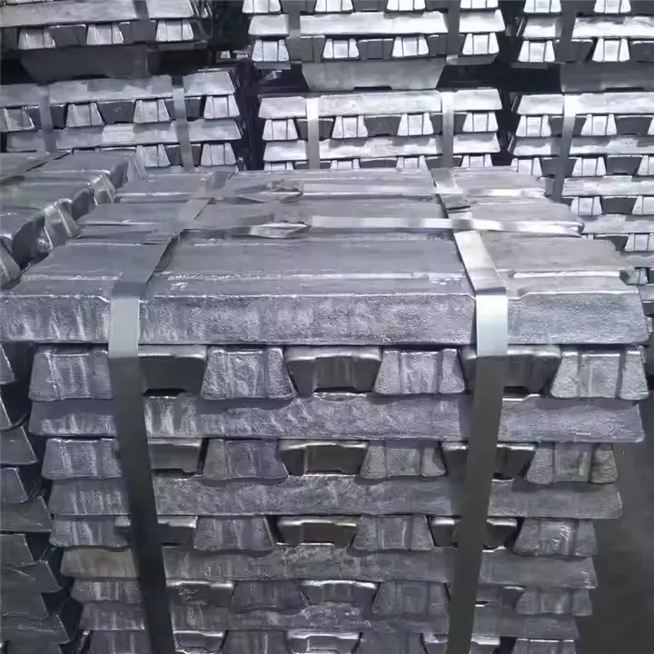 Aluminium ingot 99.7%~99.9% Adc 12 And A7 Aluminum Ingot Bar Ingot With High Purity