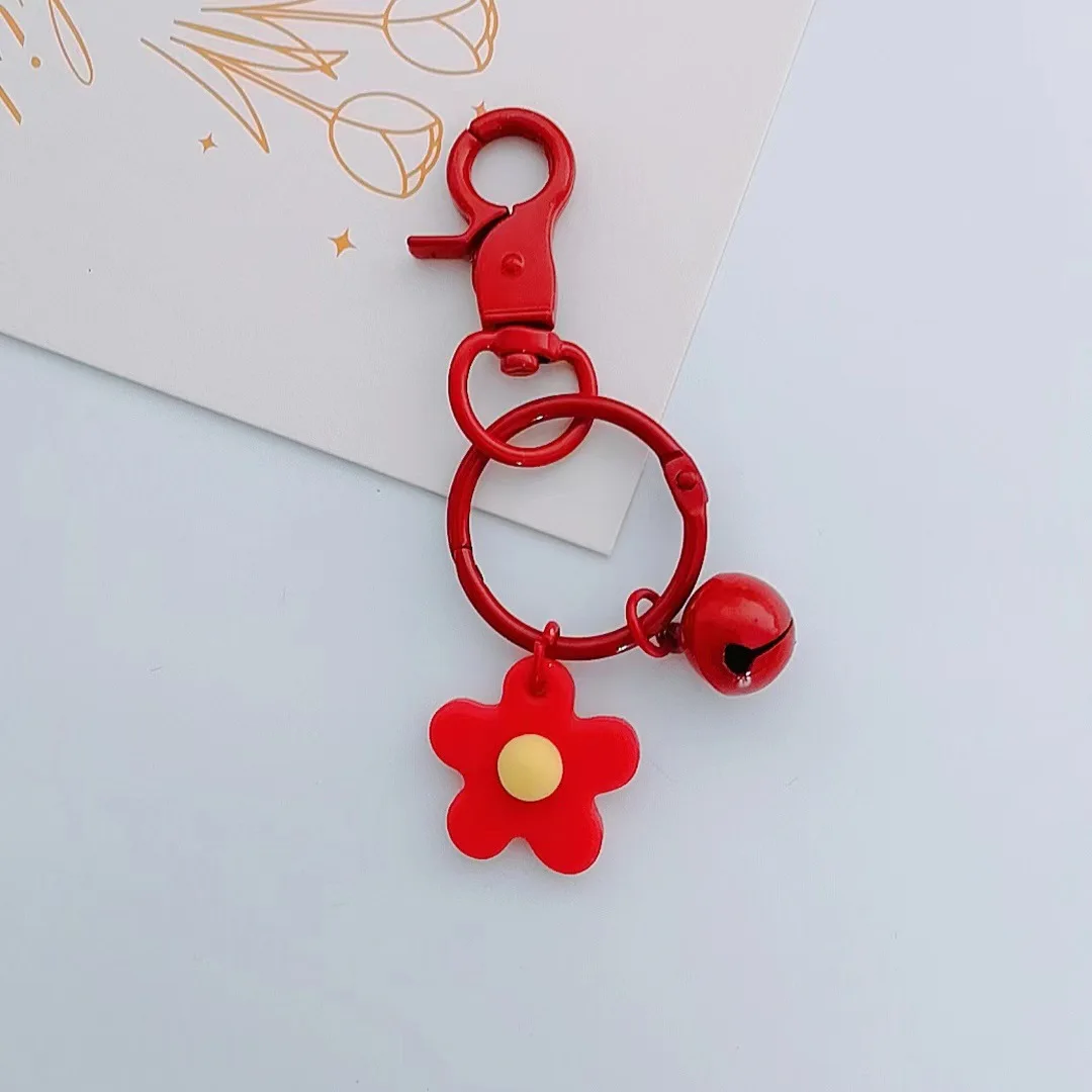 Trendy Popular Lobster Button Flower Key Chain Lanyard Cord String Strap Universal Mobile Charm Hook Cell Phone Charms Key Chain