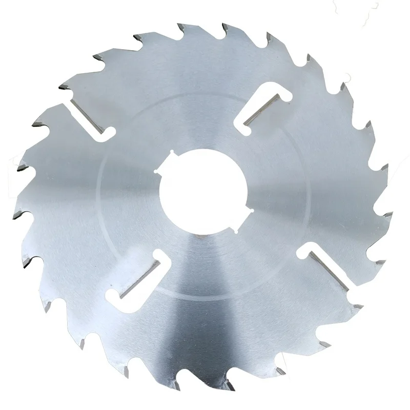 Multi Rip TCT Circular Saw Blade with Carbide Tipped Rakers Wipers Slot for Soft and Raw Wood Ripping