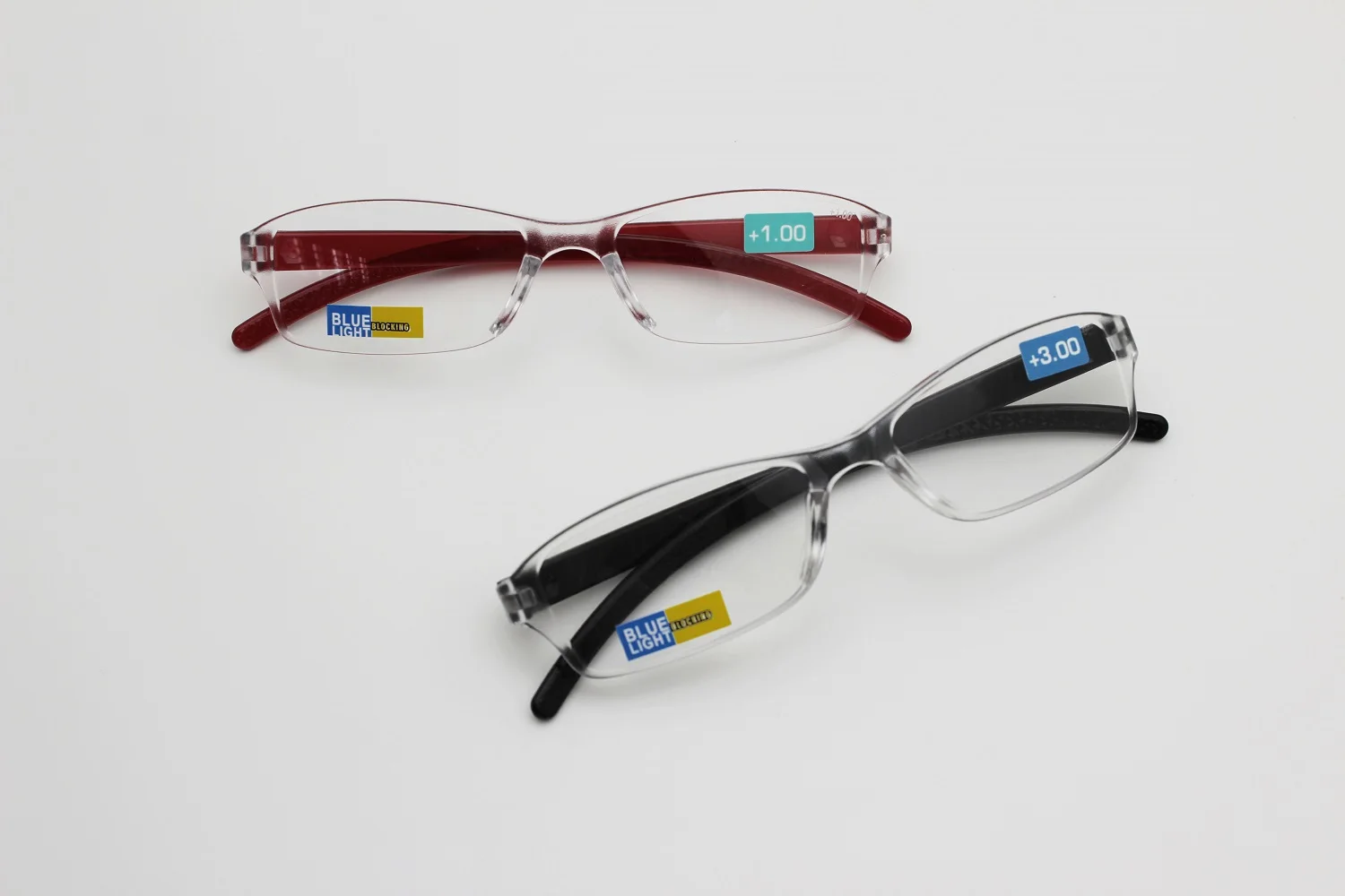 2022 Design Material Cheap Blue Blocking Glasses Computer Radiation Protect Glasses Anti blue Rimless Reading glasses