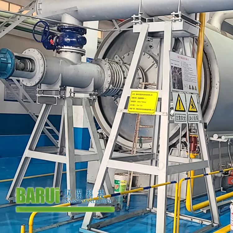 PLC oil sludge small scale recycling machine plastic pyrolysis to pyrolysis oil