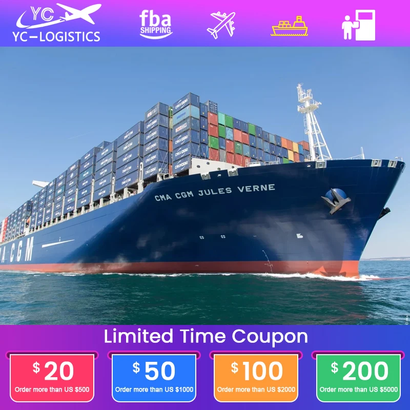 sea  shipping costs  logistics service  china  to usa door to door shipment shipping agents