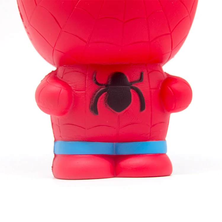 2023 New Scented Jumbo Giant Super Soft Slow Rising Super Hero Series Spider Man Squishy Toy for Stress Relief