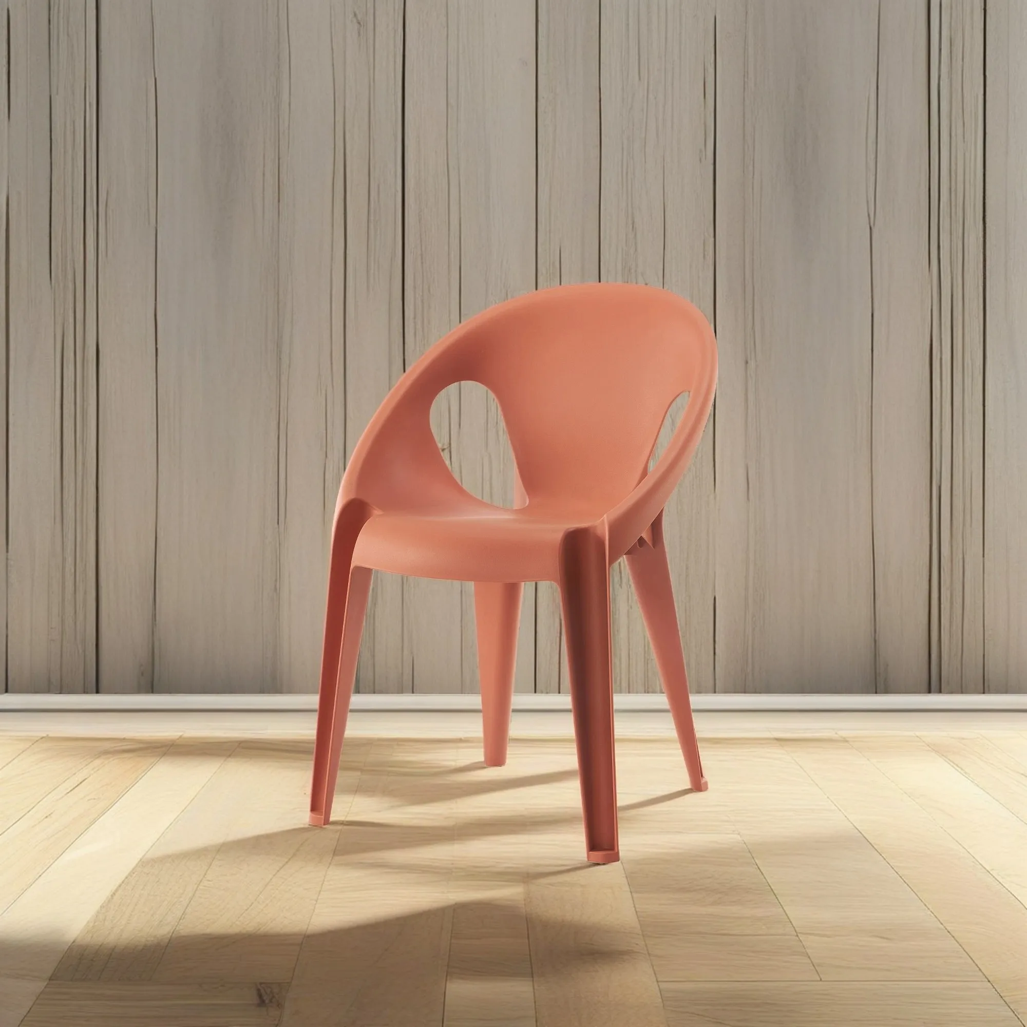 Colorful plastic chairs garden outdoor green color PP Leisure chair with cheap price