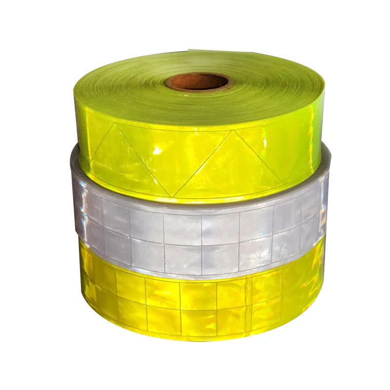 PVC Reflective lattice strip for safety vest,jackets,Reflective tape for safety clothing
