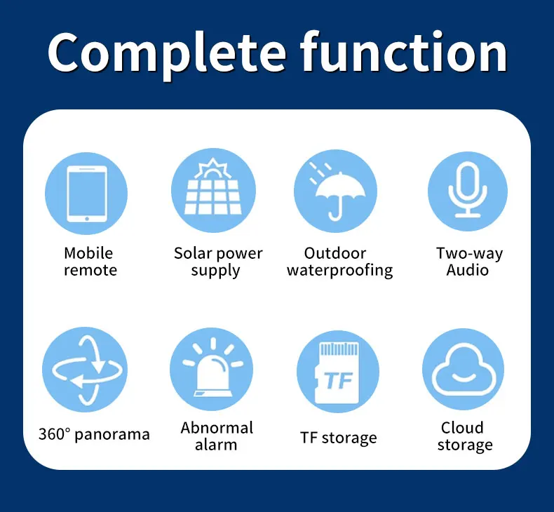 Wifi IP PTZ US Version Battery Camera CCTV Security Wireless Motion Detection Solar Camera De Surveillance Sans Fil Solaire