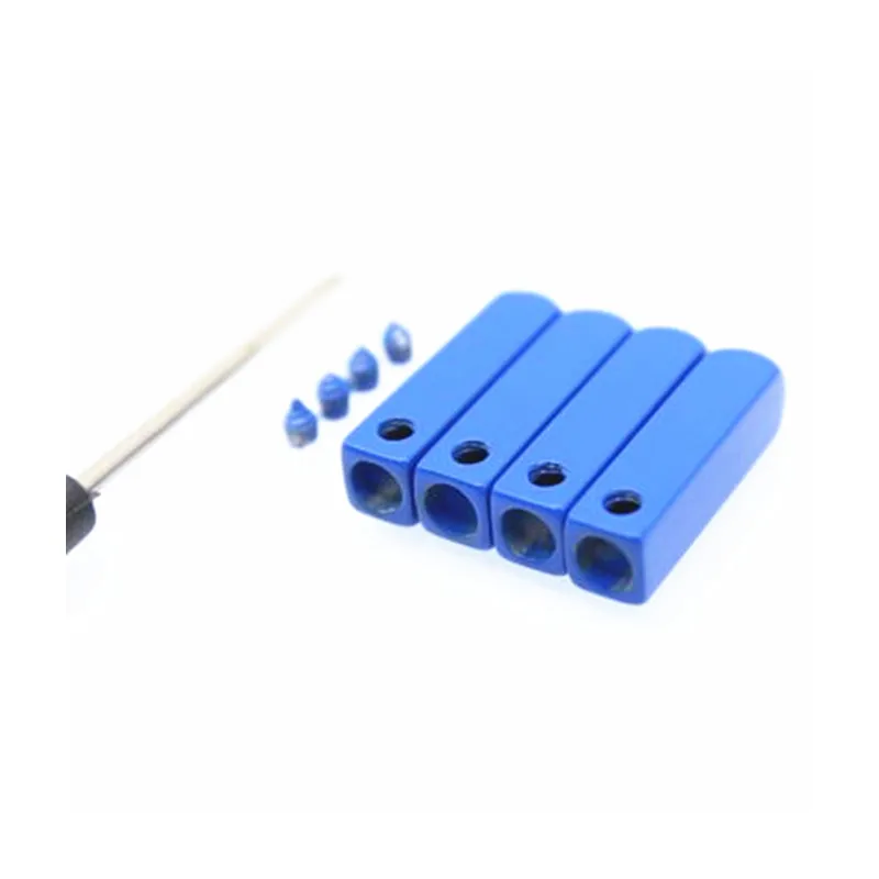 Yrunfeety Shoe Laces for Sneaker Square Screw Metal Tip Shoelace Tips of Shoelace Aglet Custom Shoelace Aglet 6 Colors