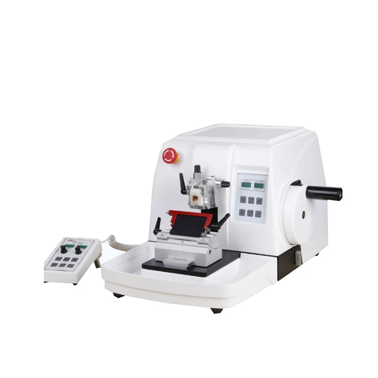 Medical laboratory Fully Automatic Microtome Pathological Tissue Rotary Microtome Equipment