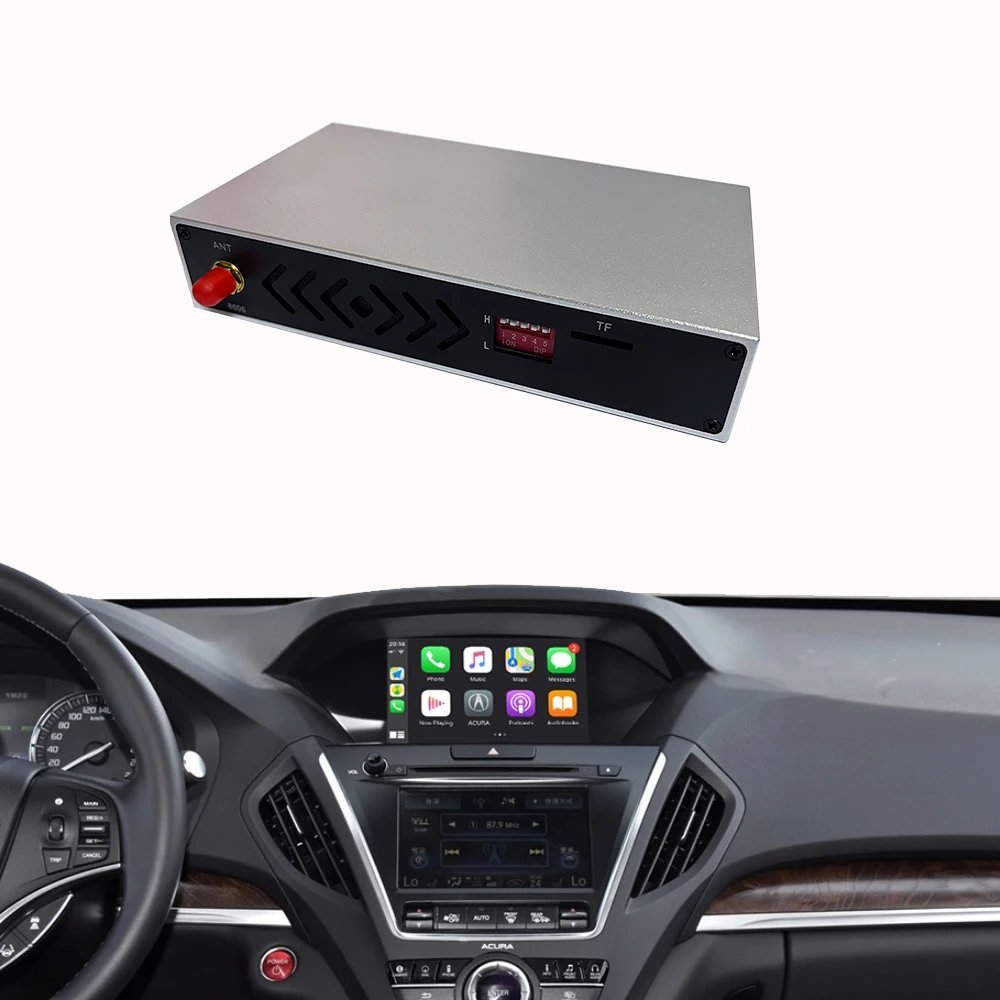 Android Auto For Acura MDX RDX TLX ILX RLX 2014-2018 Radio DVD Car Player Mirror Wireless Apple Carplay Plug And Player