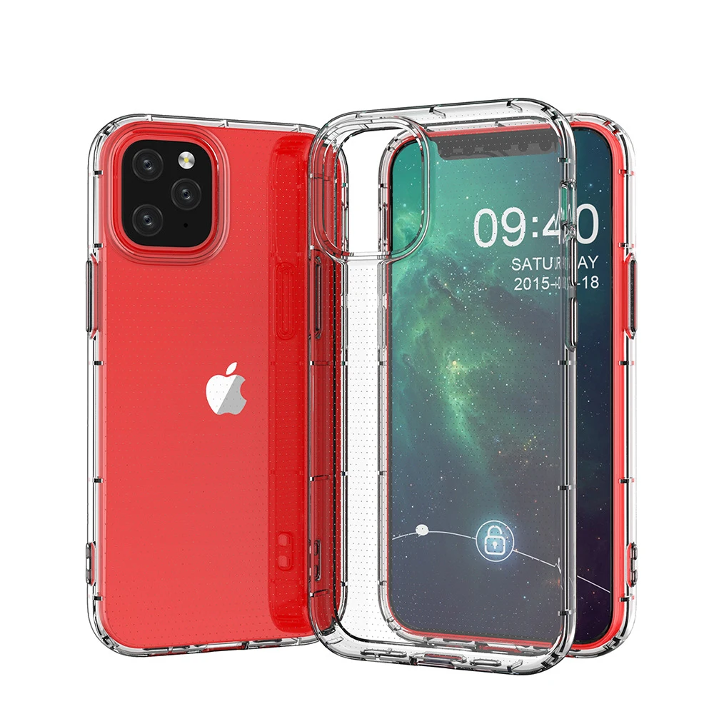 Для iPhone 12 Airpillow прозрачный чехол из мягкого ТПУ чехол для мобильного телефона для Айфона iPhone 12