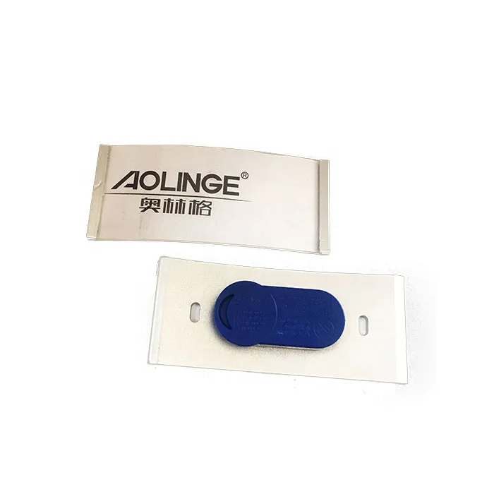 High Quality Badge Holder Type and Sliver Paint Style Blank Custom ABS Plastic Magnetic Name