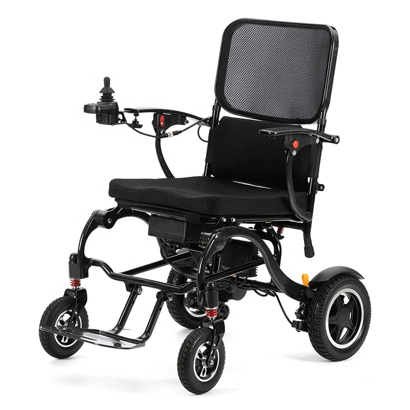 Super light 17kg lightweight power wheelchair 250*2 Brushless Motor electrical wheel chair