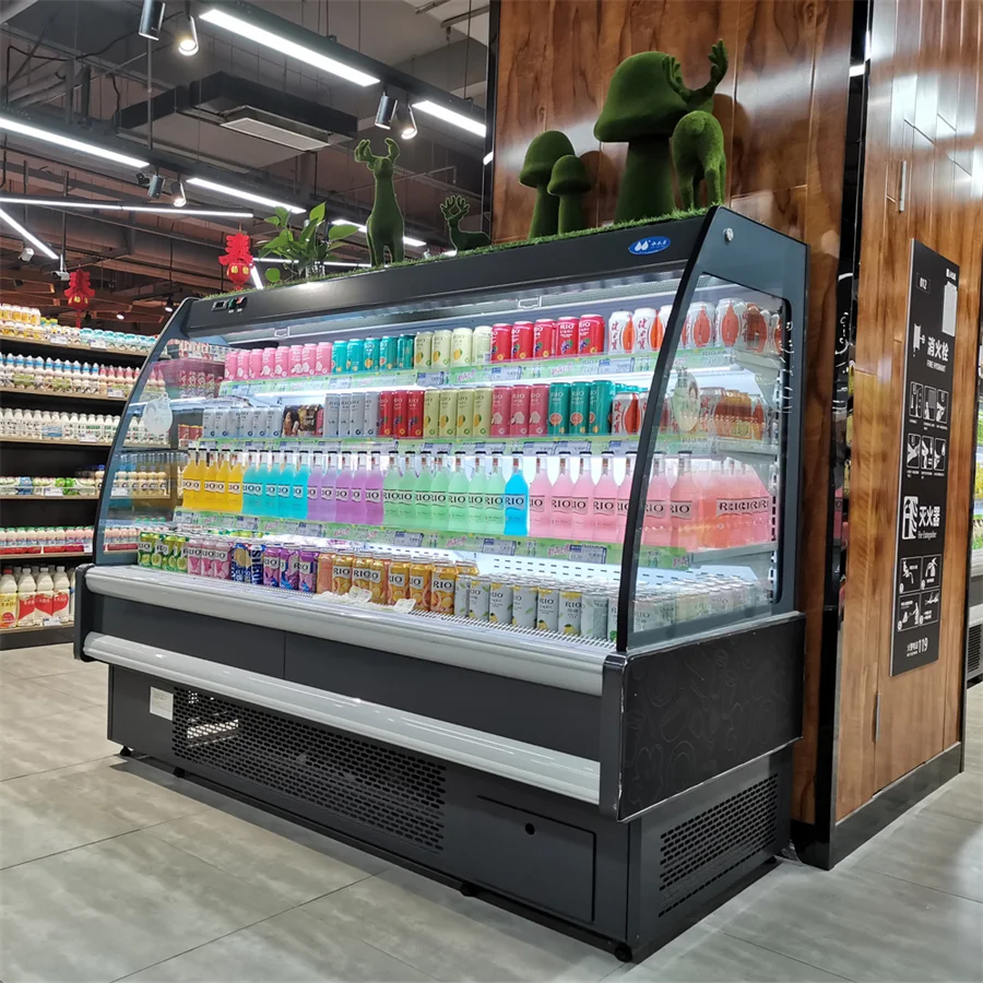 Commercial Display Cabinet/cooling Showcase/chiller Refrigerator for Vegetable and Fruit