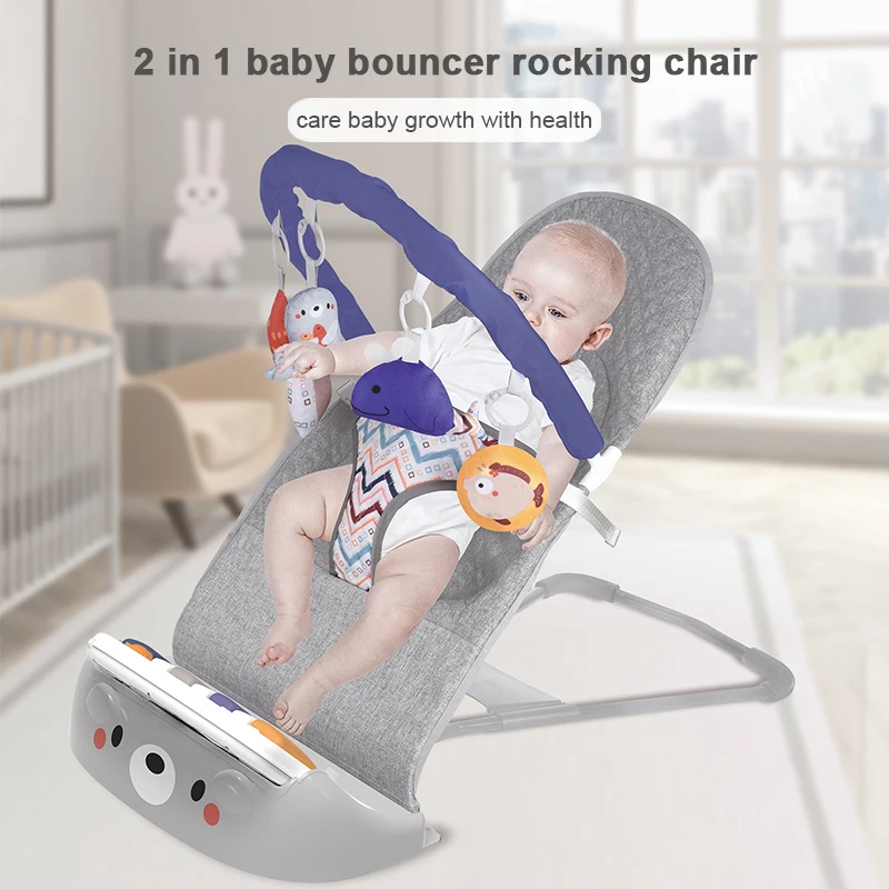 Портативное кресло-качалка для новорожденных, из нержавеющей стали