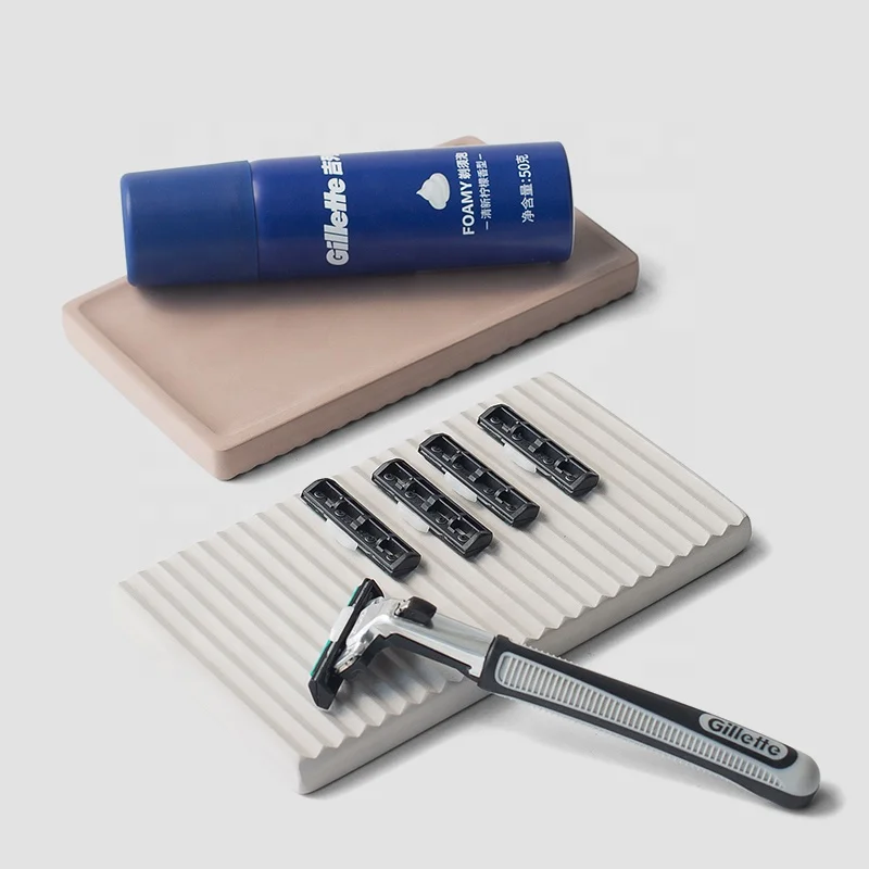 New arrival bathroom shower shaver   absorbent soap tray storage holder