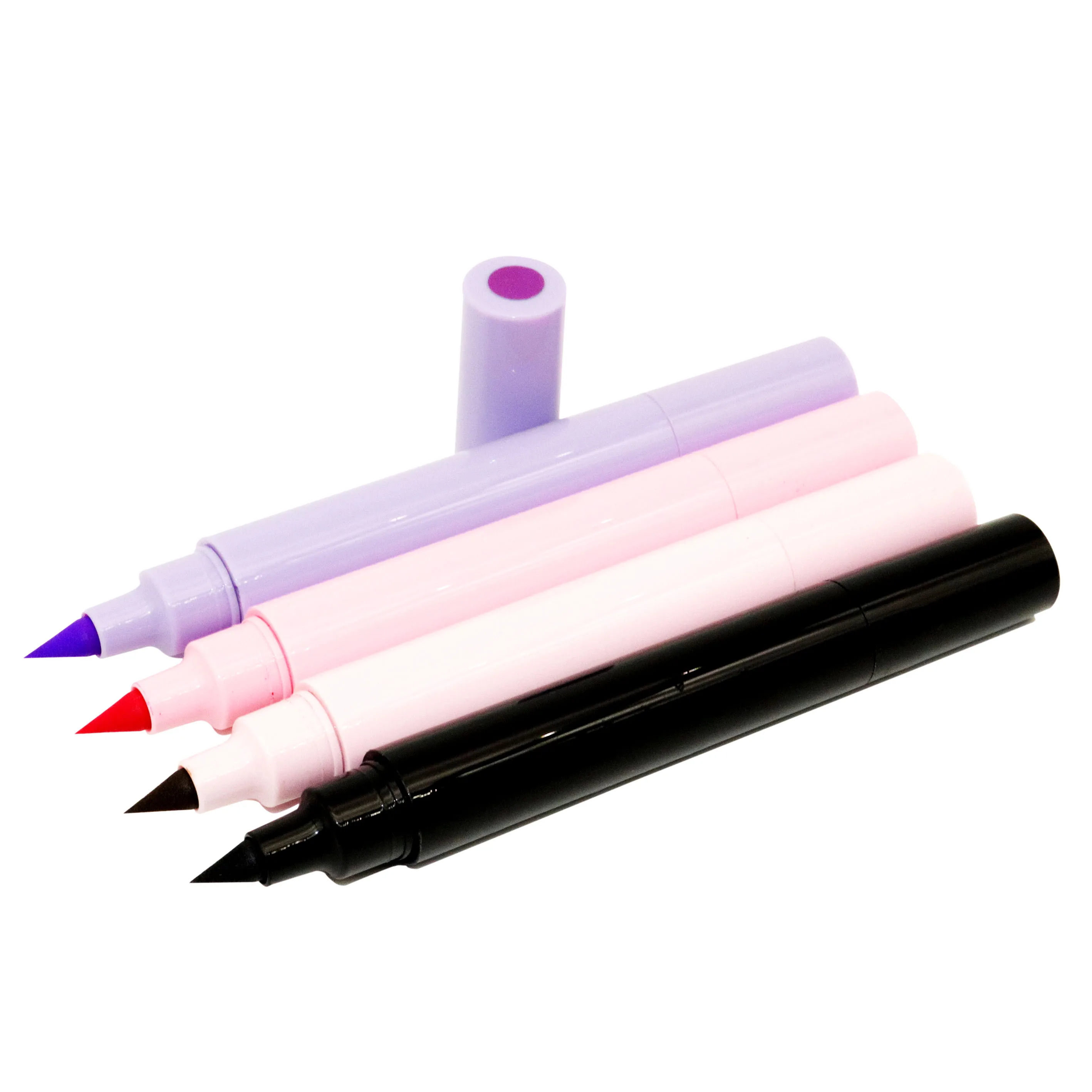 Private Label Fast Dry Double Hand Waterproof Long Lasting Liquid Eyeliner With Eraser Pencil