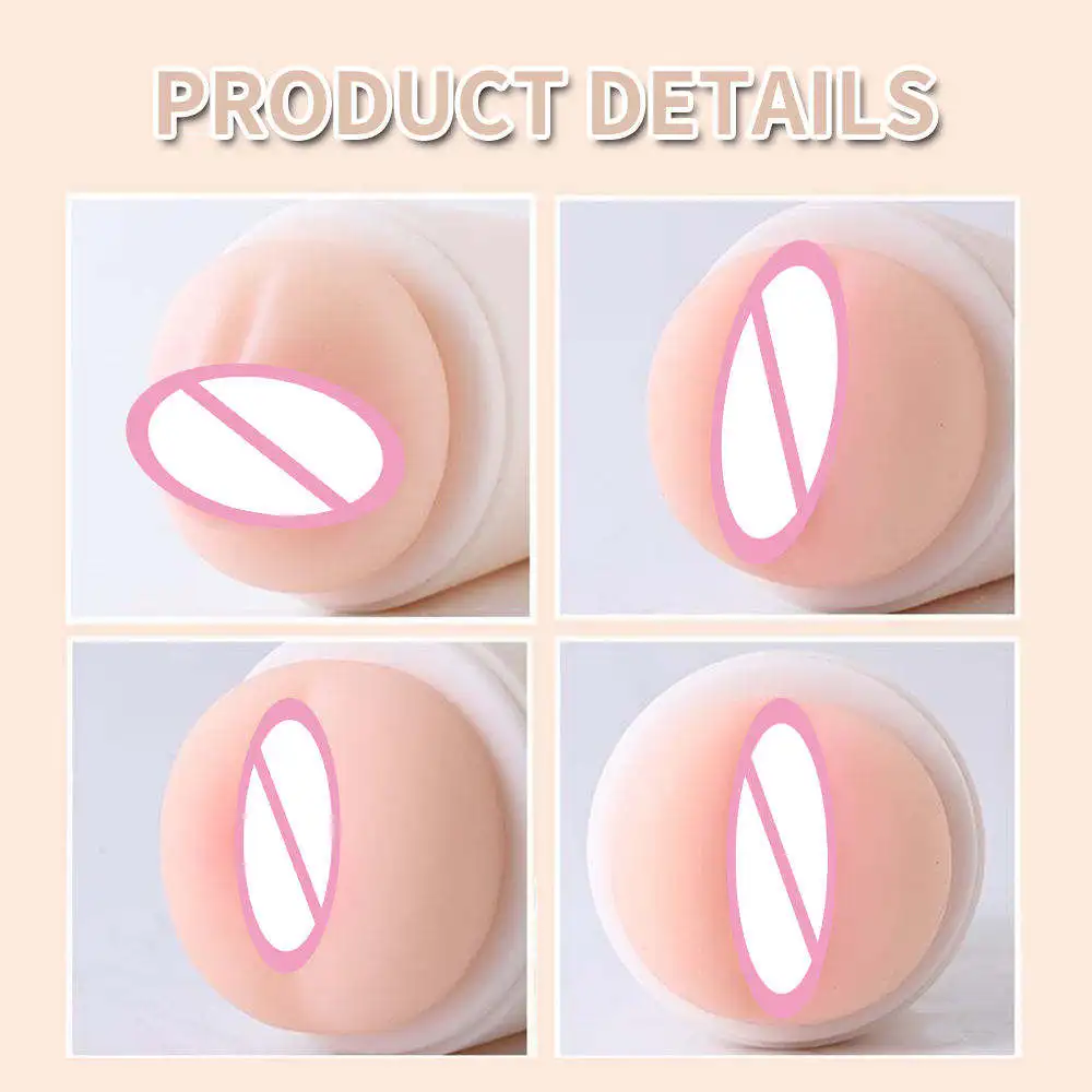 Factory Wholesale Realistic Artificial Vagina Real Pockets Pussy Masturbation Cup Adult Sex Toys Masturbator For Male