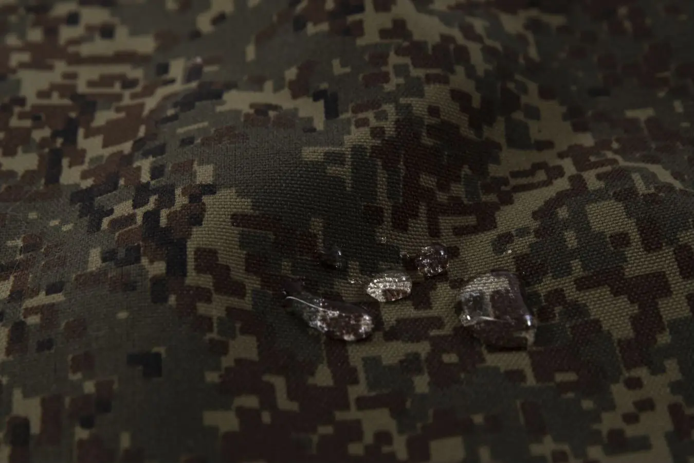 Polyamide 66 (Bylon 66) Woven Fabric Printed Camouflage for Garments 100% Nylon Silicone Coated for Uniforms