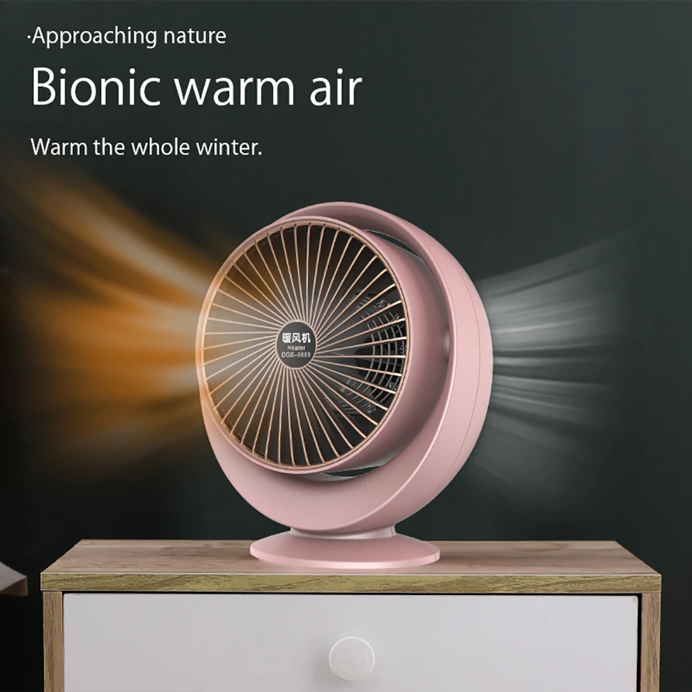 Desktop Home Heater Lightweight Portable Electric Heater Mini Heater Outdoor Bedroom Small