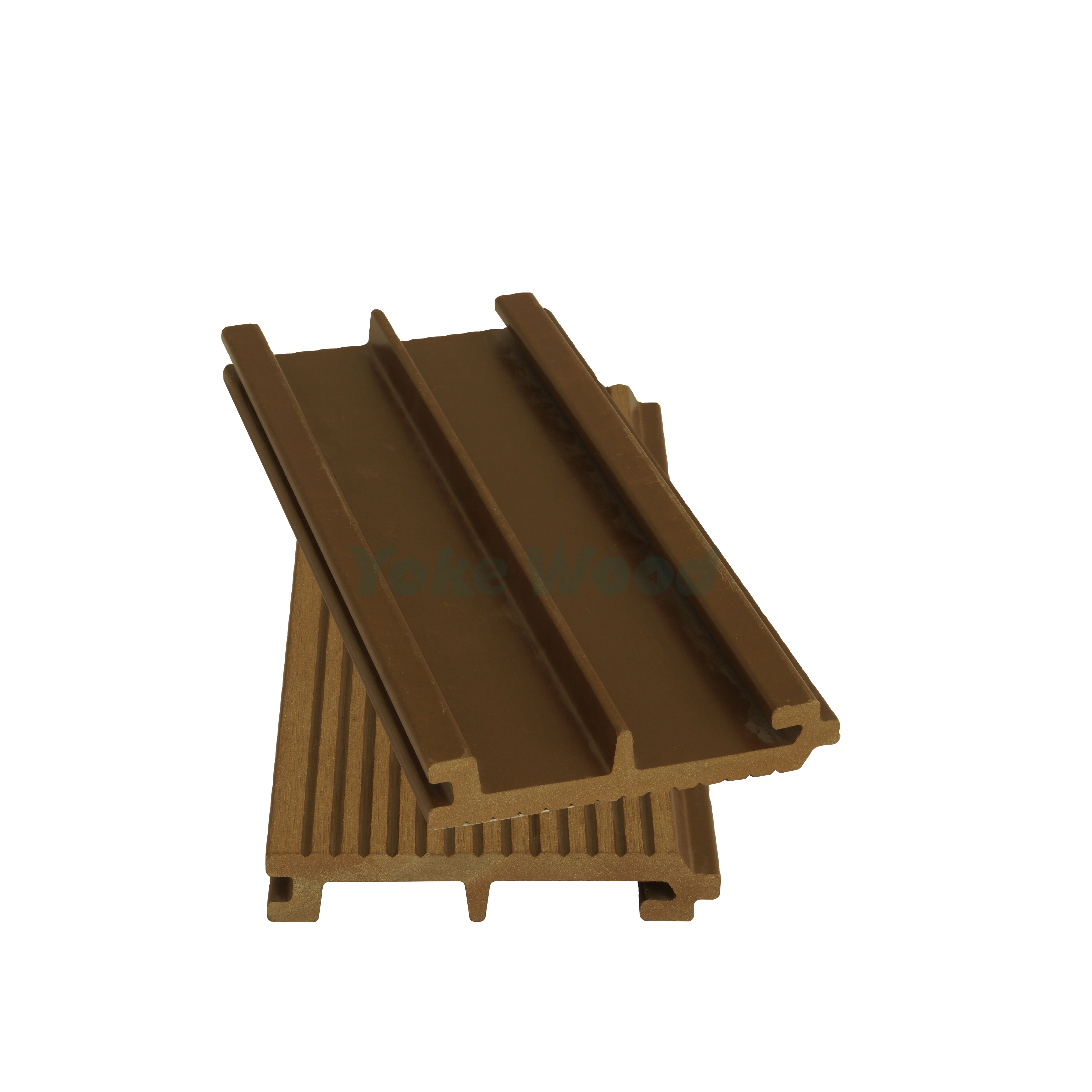 Exterior WPC wall panel/Wood Plastic Composite /grooved wall cladding louver roof composite fence panels balcony railing