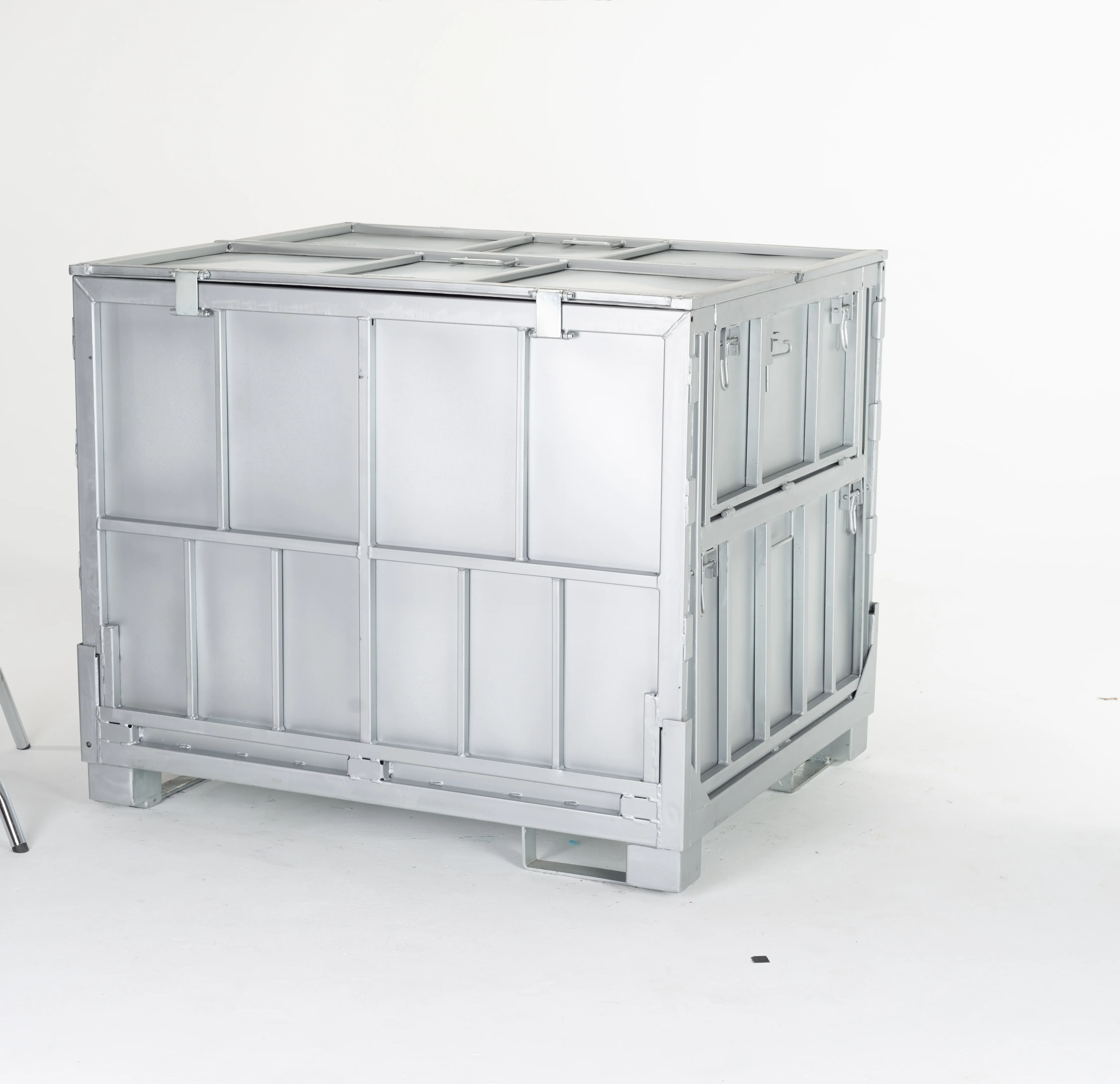 Best-selling Galvanized Metal Box for Industry Logistics and Warehouse Storage