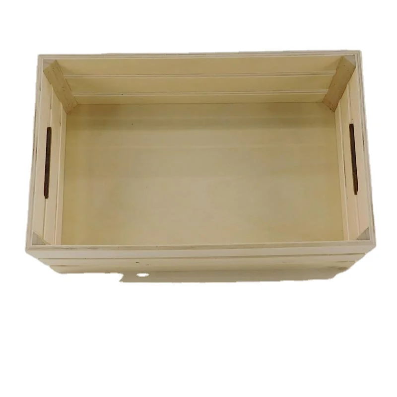 China factory direct provided storage crates wooden crate