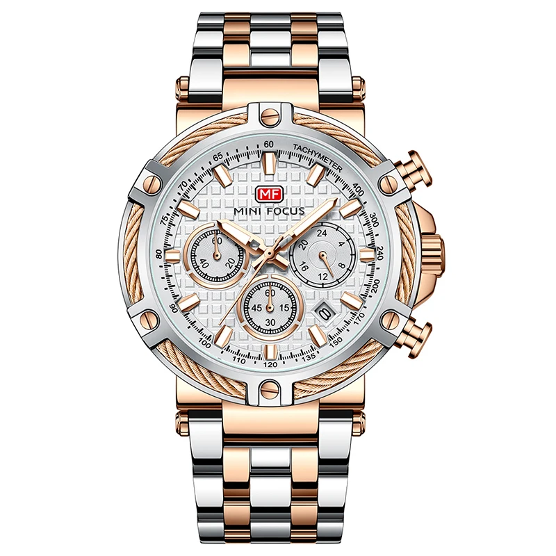 Часы Relojes Hombre MINI FOCUS, оригинальные брендовые роскошные часы с хронографом, минимальный заказ, брендовые собственные часы, водонепроницаемые аналоговые наручные часы