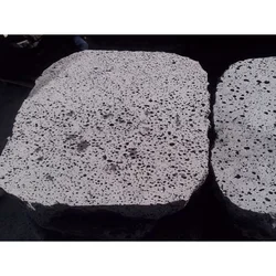 natural puka lava black basalt stone stepping paver tile