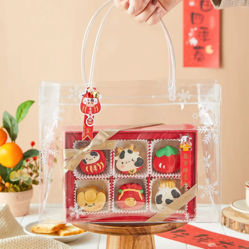 ASP Sample Available paper tag Luxury macaron box with insert and bow knot Caja de pastel