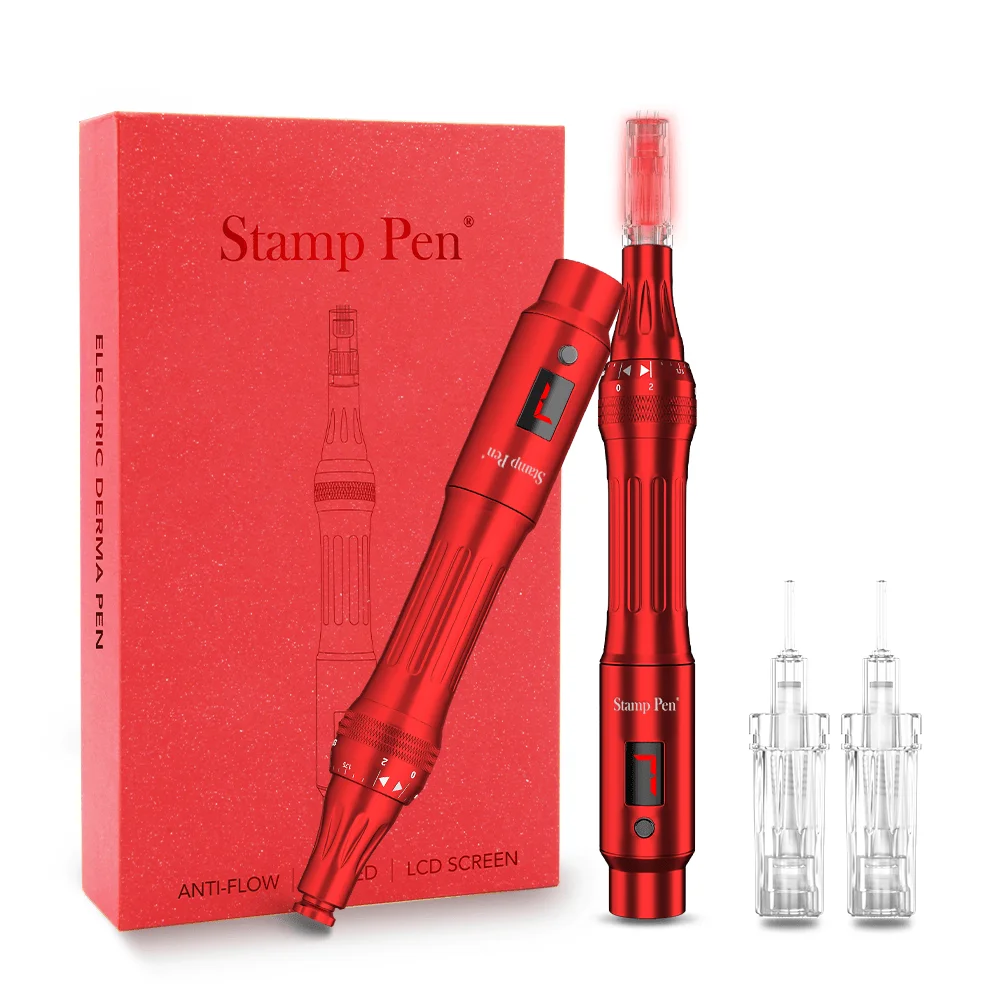 Premium Supplier Anti Back Flow Professional Multi-function Wireless Electric Microneedling Pen Auto Derma Pen for Face Home Use