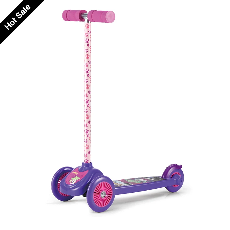 Factory Price Child Scooter Kick Kids Baby Adjustable Cute Design Three Wheel Scooter