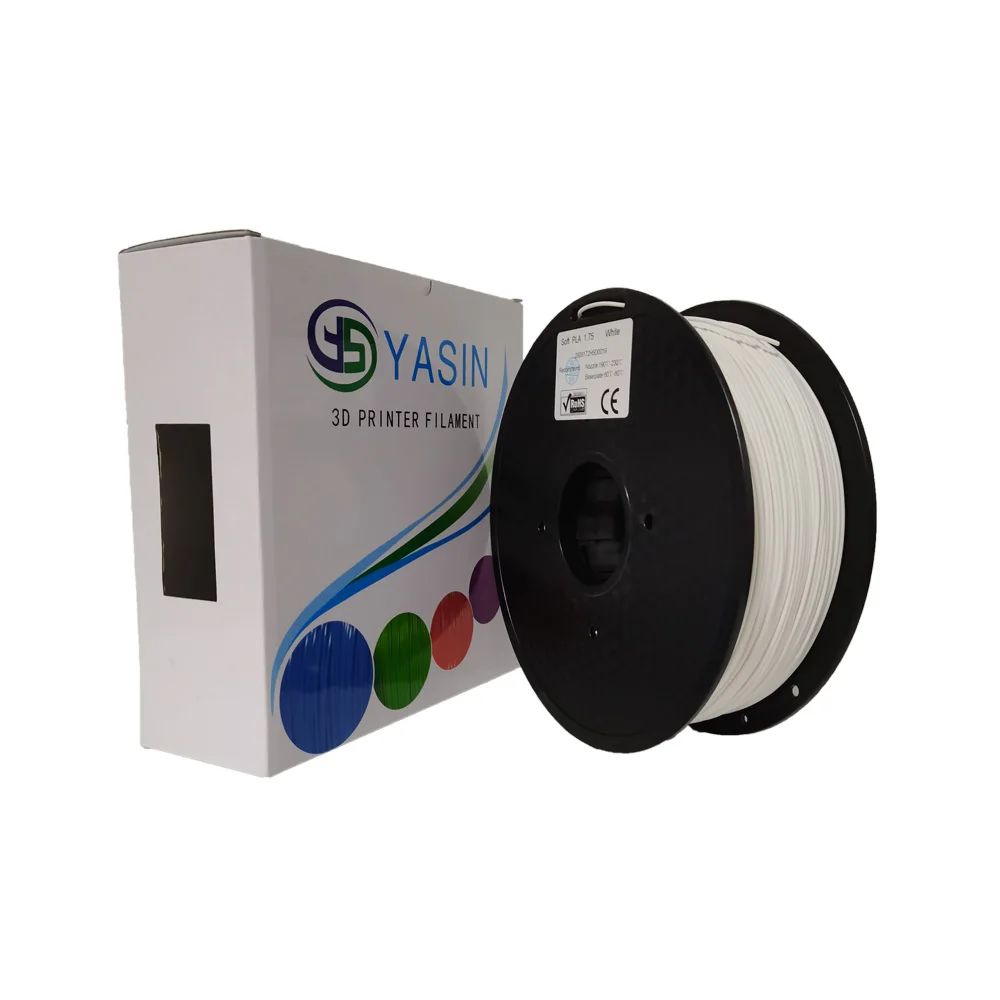 YASIN Plastic 3D Printer Consumables Material Optional Pla Abs for Printing PLA Filament 1.75mm 1kg/roll 26 Colors PLA Rod