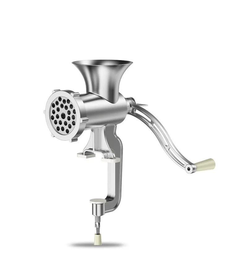 Type12 Aluminum Alloy Hand Operated Porkert Meat Mincer Manual Meat Grinder Chopper Machine