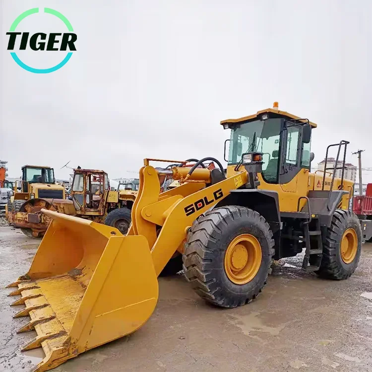 Sdlg Lg956l 956 Подержанный SDLG колесный погрузчик б/у 5 Тонн Lg956