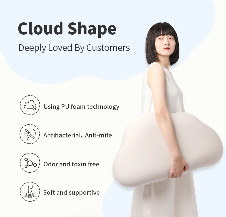 LIANDA P-070 Cloud Memory Foam Cervical Sponge Ortopedic Contour Pillow For Bed