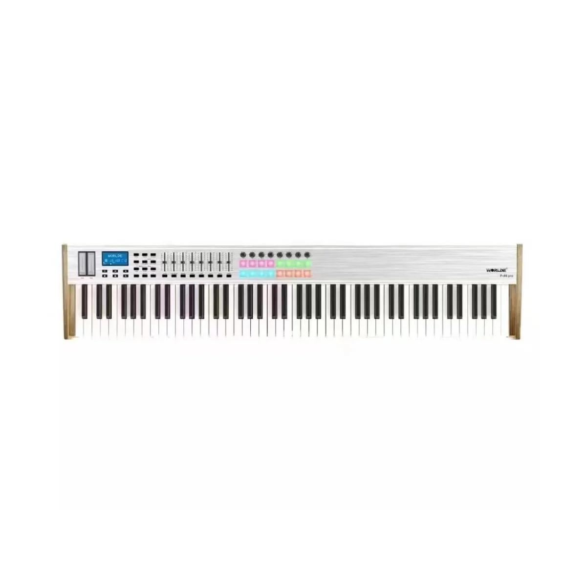 Worlde Pro 88key Midi Keyboard Controller 88 Keys Usb Digital Music Audio Studio Piano 88-keys for Musical Instruments Wholesale