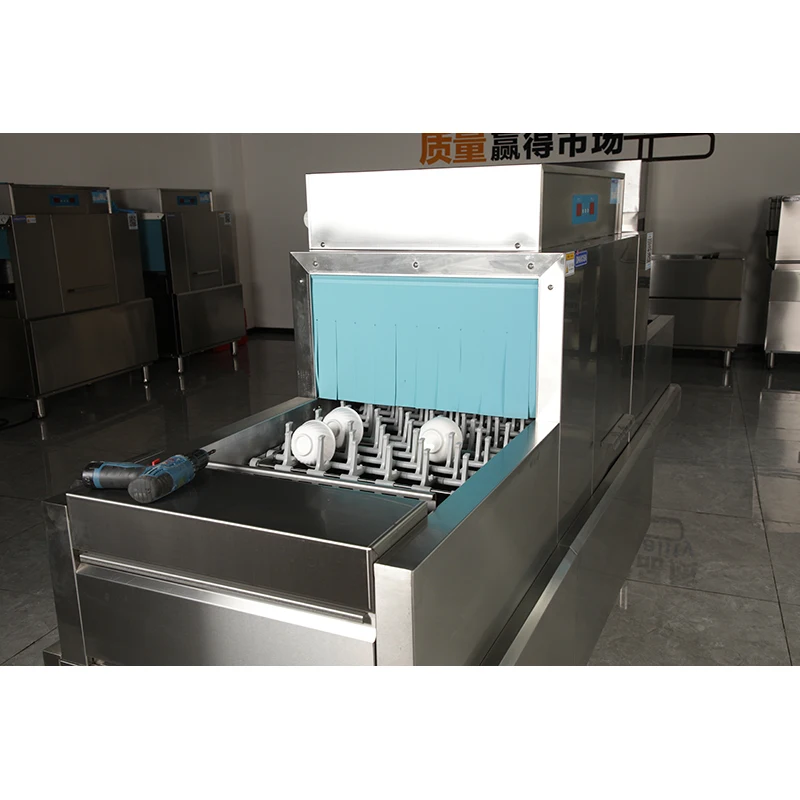 Safe Operation Hotel Commercial Dishwashing Machine Restaurant Industrial Dishwasher