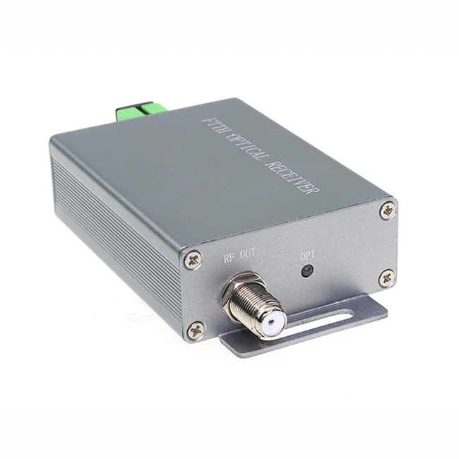 Professional good quality signal satellite catv network fiber AGC ftth system active optical receiver